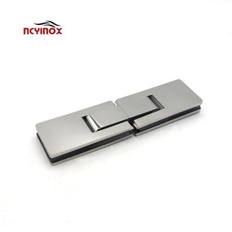 Segondè bon jan kalite vè nan douch patiraj ekran Glass pòt pivote douch gon